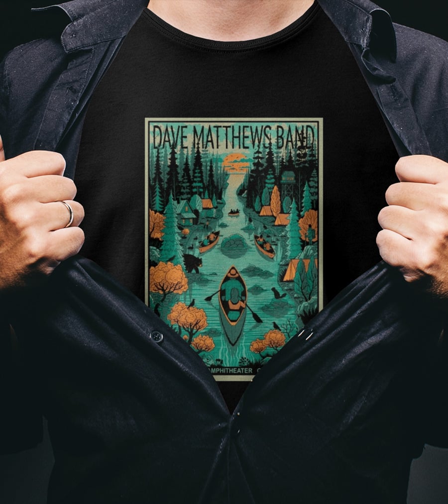 Dave Matthews Band Jul 7 2026 Acrisure Amphitheater In Grand Rapids MI T-Shirt