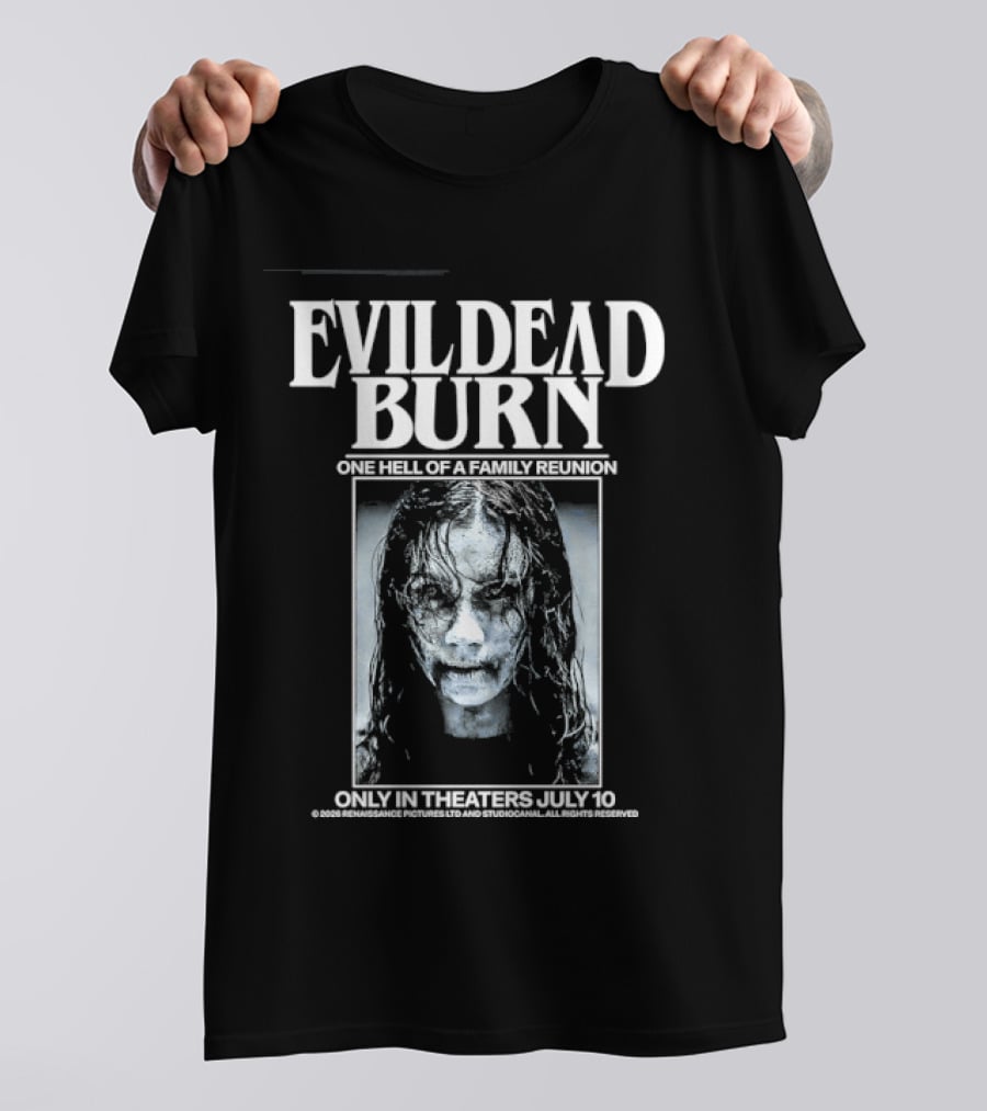 Evil Dead Burn One Hell Of A Family Reunion T-Shirt