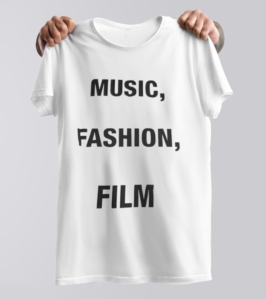 Music Fashion Film T-Shirt