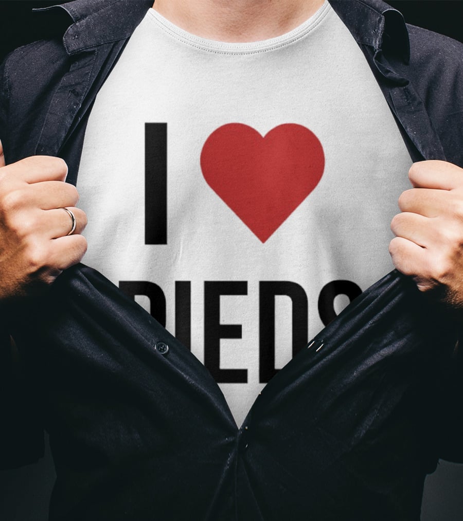 I Heart Pieds T-Shirt