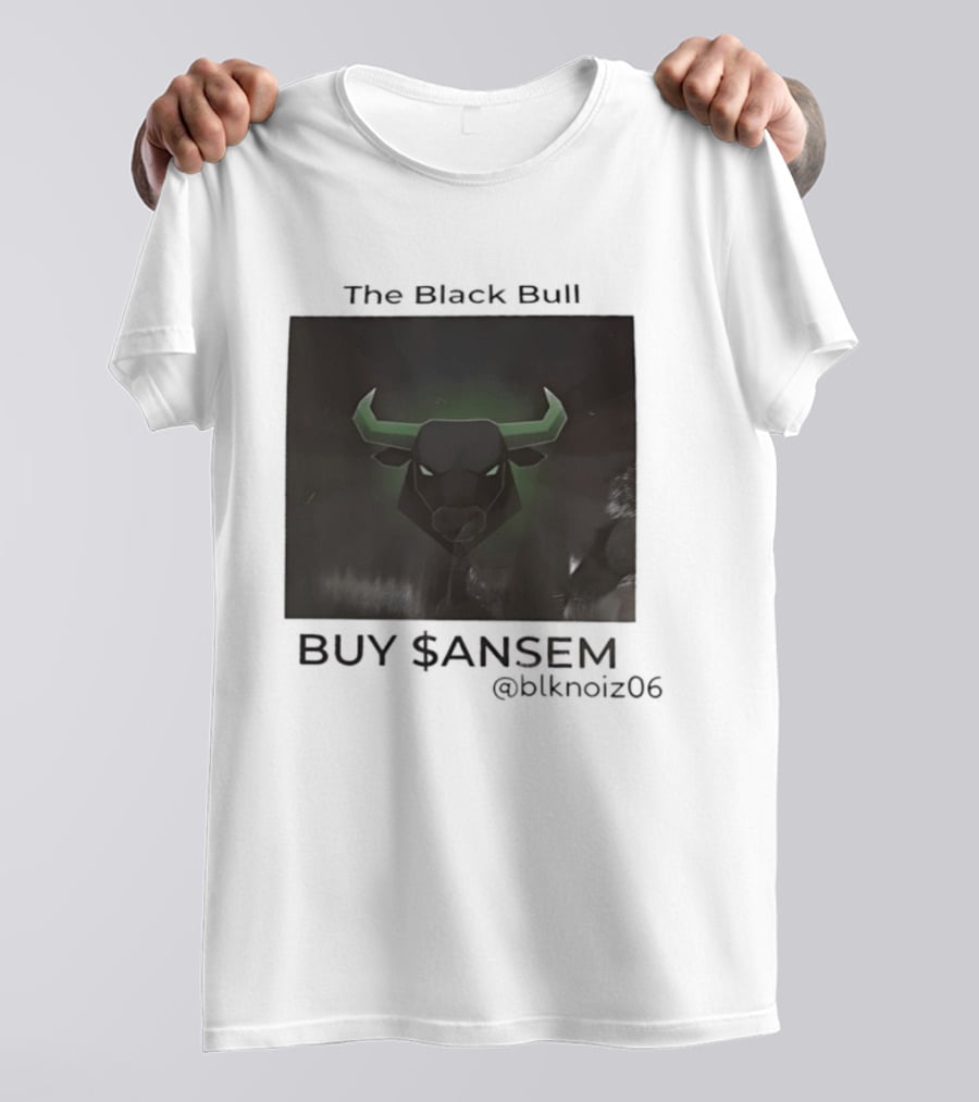 The Black Bull Buy $ANSEM Blknoiz06 Crypto T-Shirt