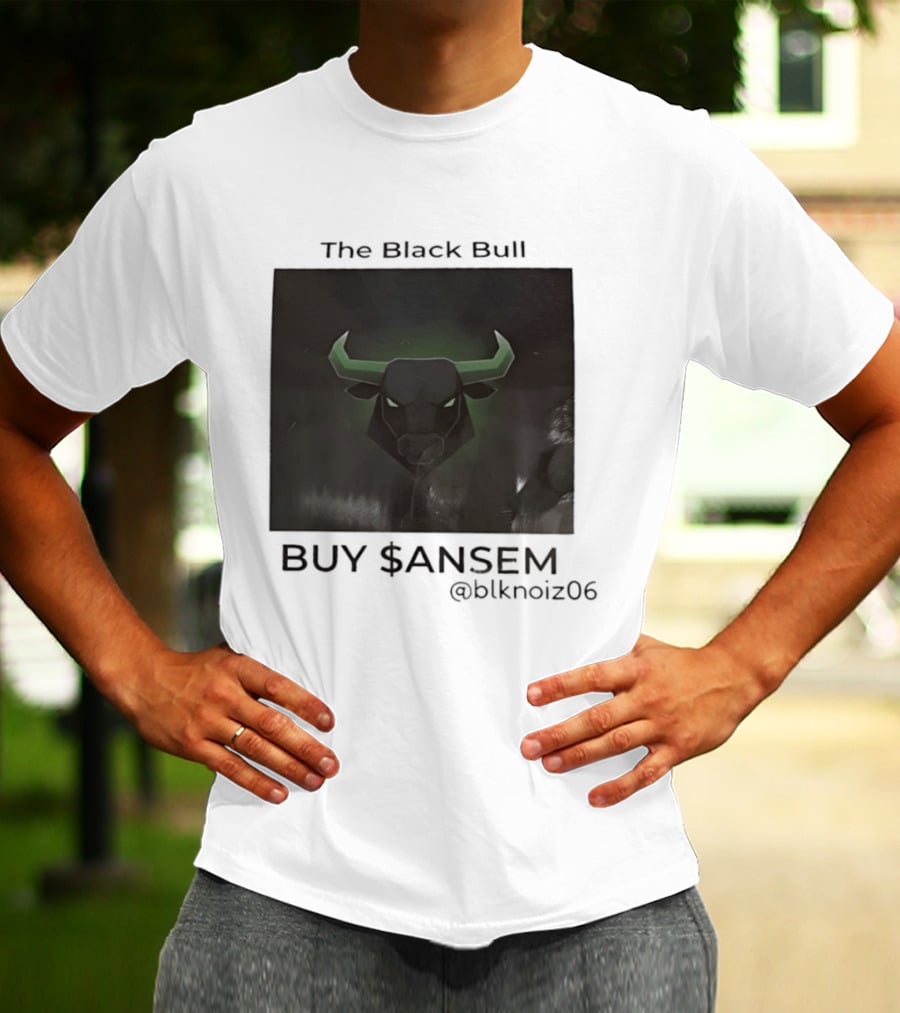 The Black Bull Buy $ANSEM Blknoiz06 Crypto T-Shirt
