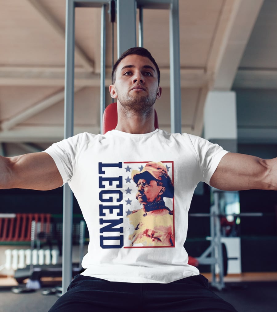 Legend Teddy Roosevelt Stars Iconic Figure T-Shirt