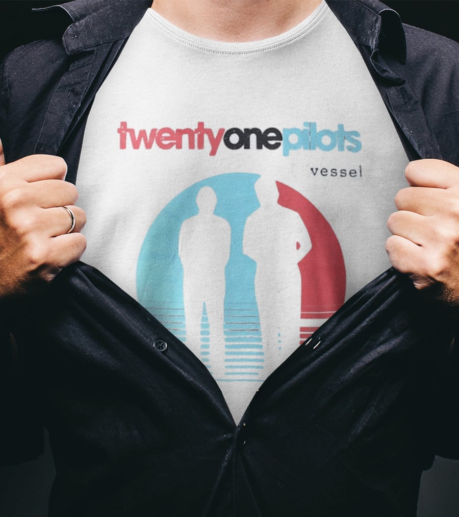 Twenty One Pilots Vessel Silhouettes Tyler Joseph T-Shirt