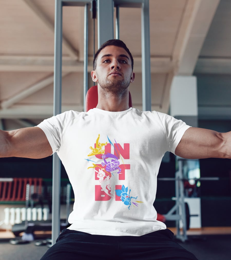 Unbeatable Anime Collage Manga Colorful T-Shirt