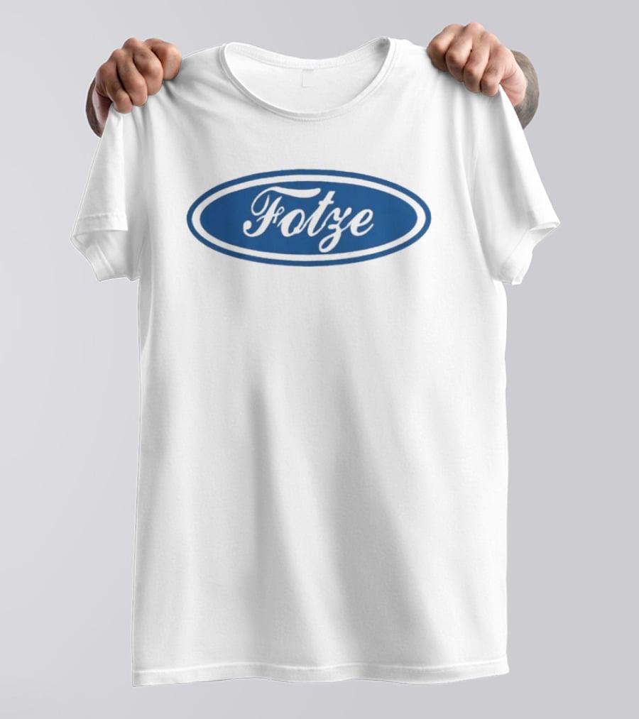 Versager Clothing Fotze Blue Oval T-Shirt