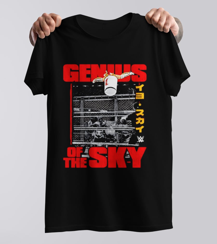 Genius Of The Sky WWE Cage Match T-Shirt