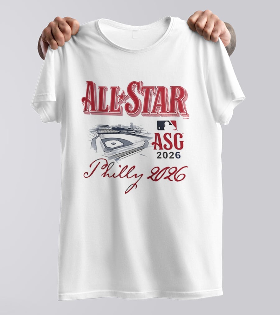 Philly 2026 All Star Game ASG Philadelphia Baseball Stadium T-Shirt