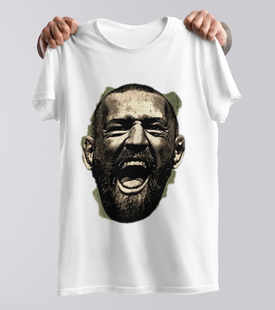 UFC The Notorious Conor McGregor Takeover Swag Head 2 Sided T-Shirt