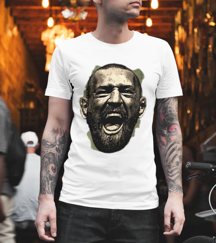 UFC The Notorious Conor McGregor Takeover Swag Head 2 Sided T-Shirt