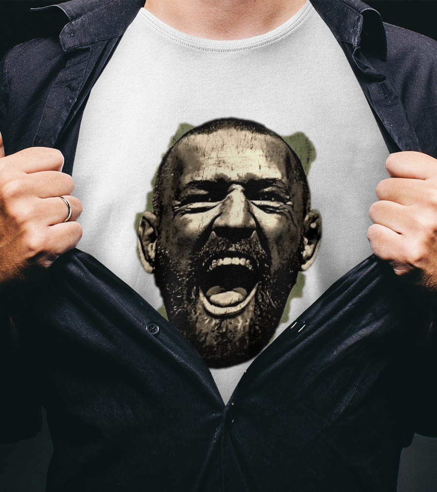 UFC The Notorious Conor McGregor Takeover Swag Head 2 Sided T-Shirt