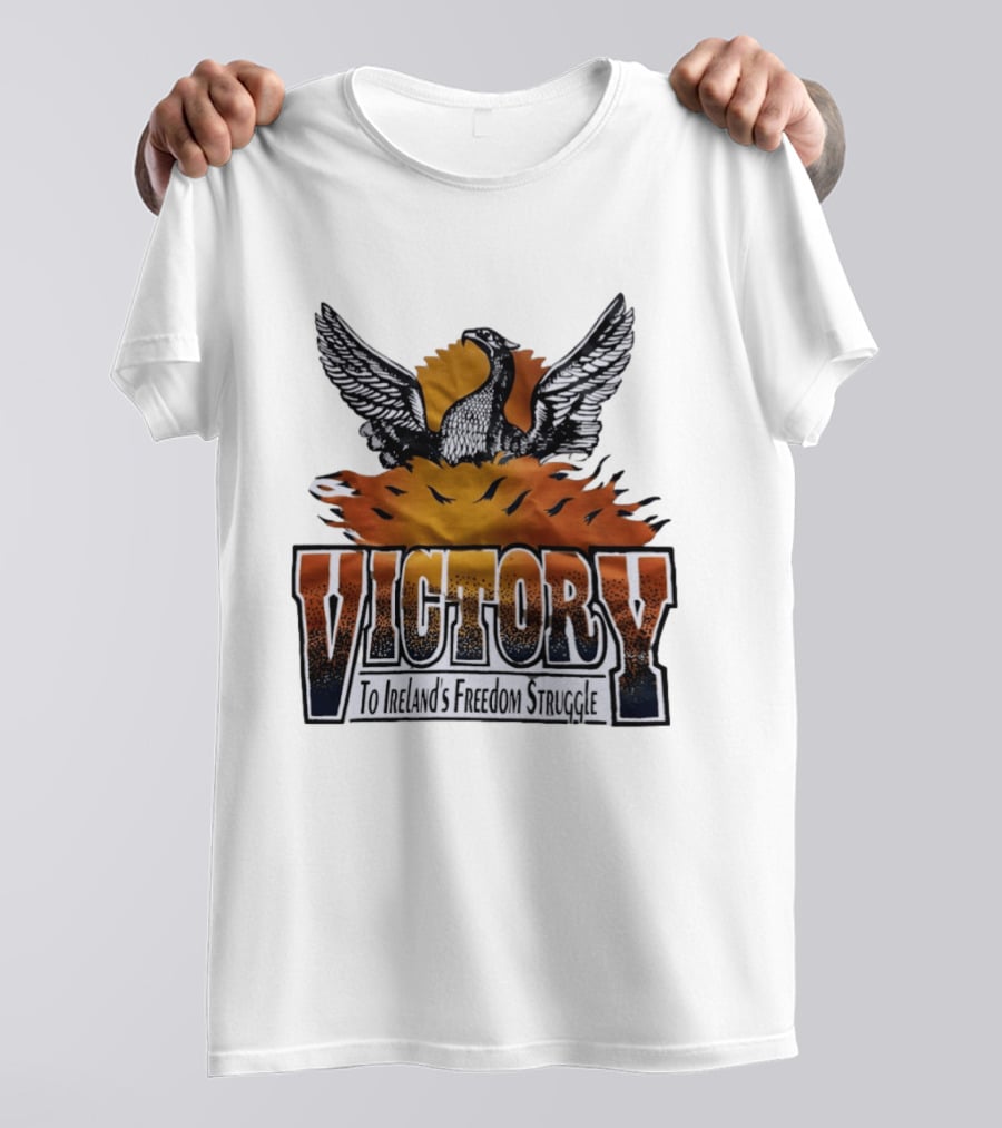 Victory Ireland Freedom Struggle Phoenix Wings Rising T-Shirt