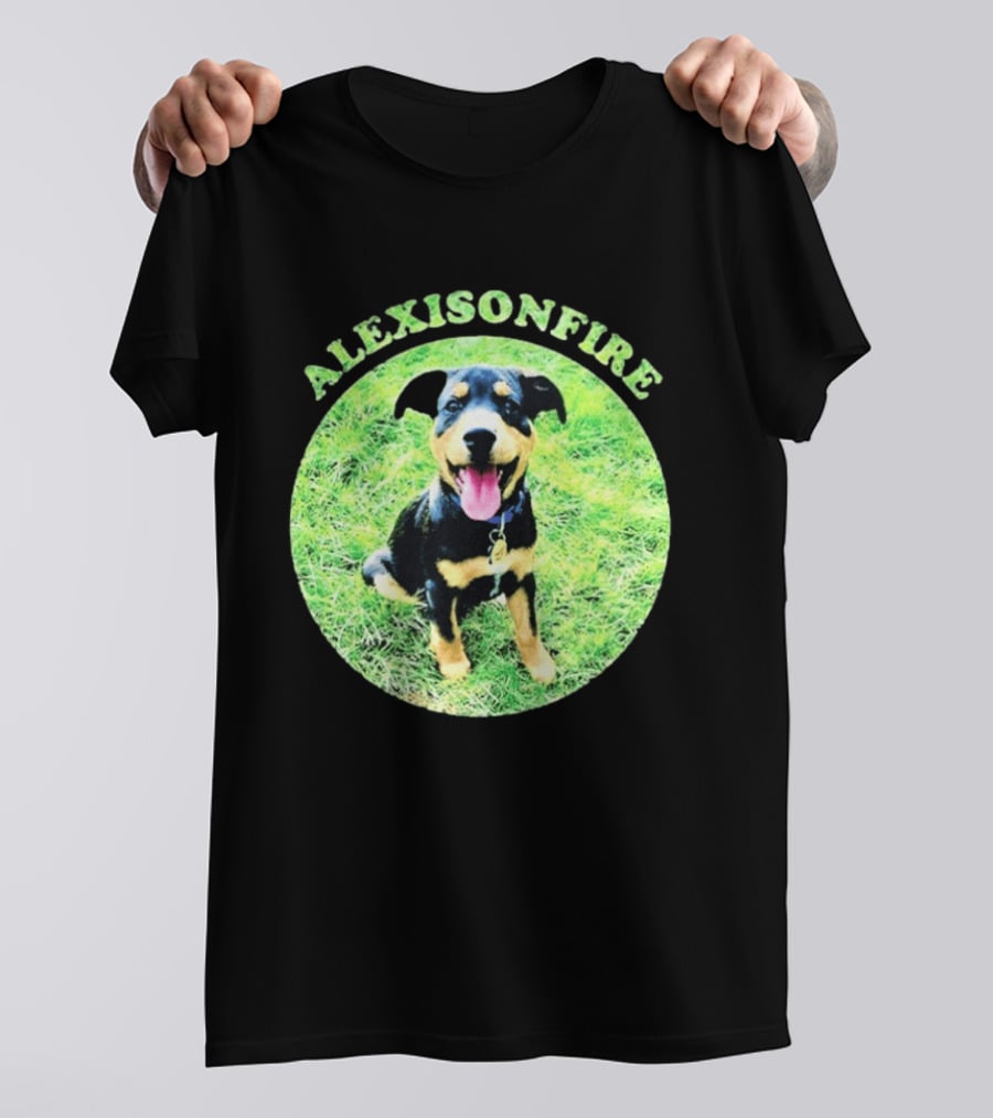 Alexisonfire Pupper Dog On Grass T-Shirt