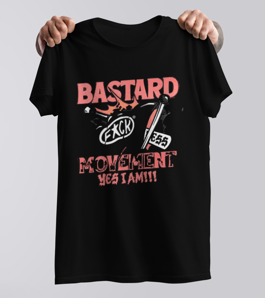 Bastard Movement EXCH Skeleton Car 333 T-Shirt