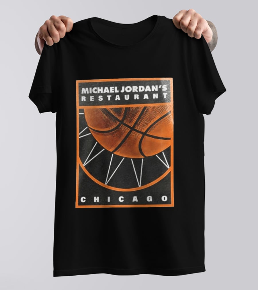 Michael Jordan's Restaurant Chicago Basketball 500 North La Salle Street Illinois T-Shirt