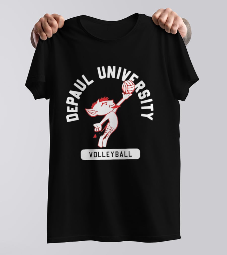DePaul University Blue Demons Volleyball Billy T-Shirt