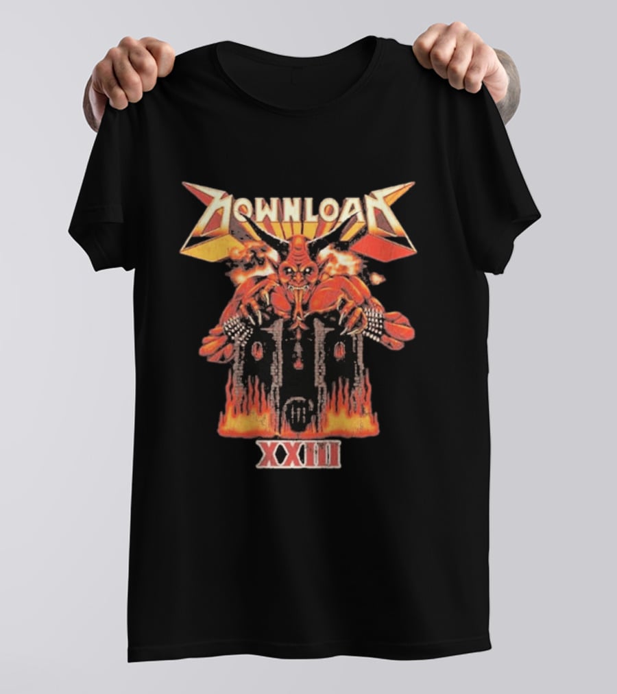 Download Festival XXIII 2026 P&Co Flames Castle Demon T-Shirt