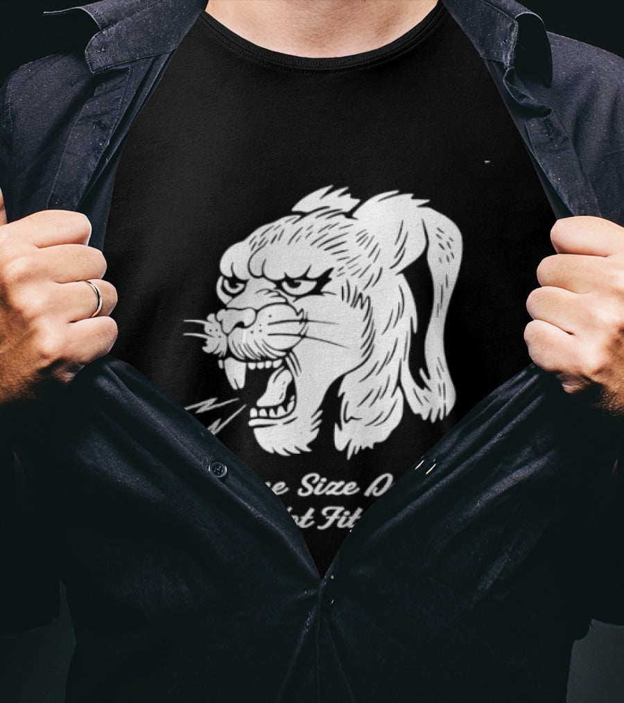 Leopards One Size Does Not Fit All T-Shirt