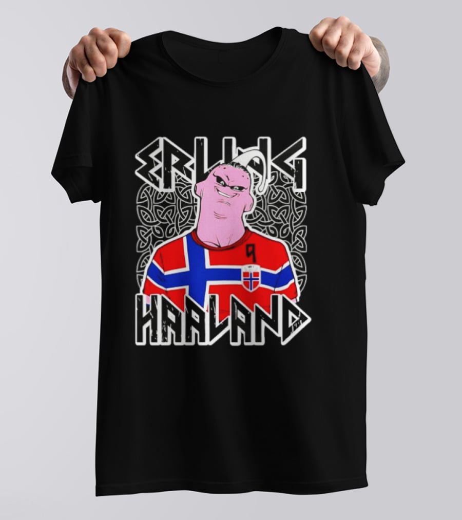 Erling Haaland Majin Buu Norway National Team T-Shirt