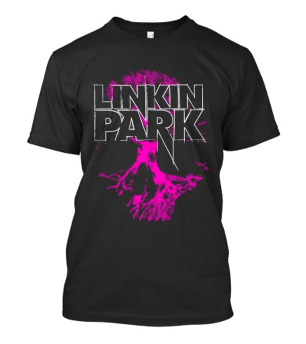 Linkin Park Tree Design Alternative Metal Band Merch T-Shirt