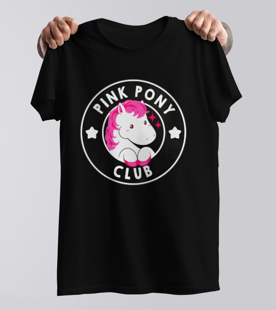 Pink Pony Club Chappell Roan Music Pop Cute Horse Icon Trend T-Shirt