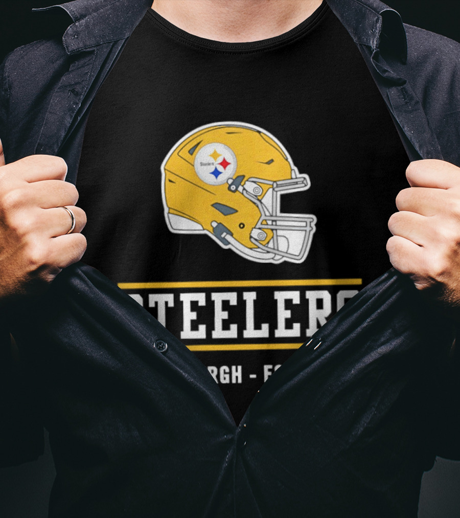 Pittsburgh Steelers Helmet Est 1933 T-Shirt