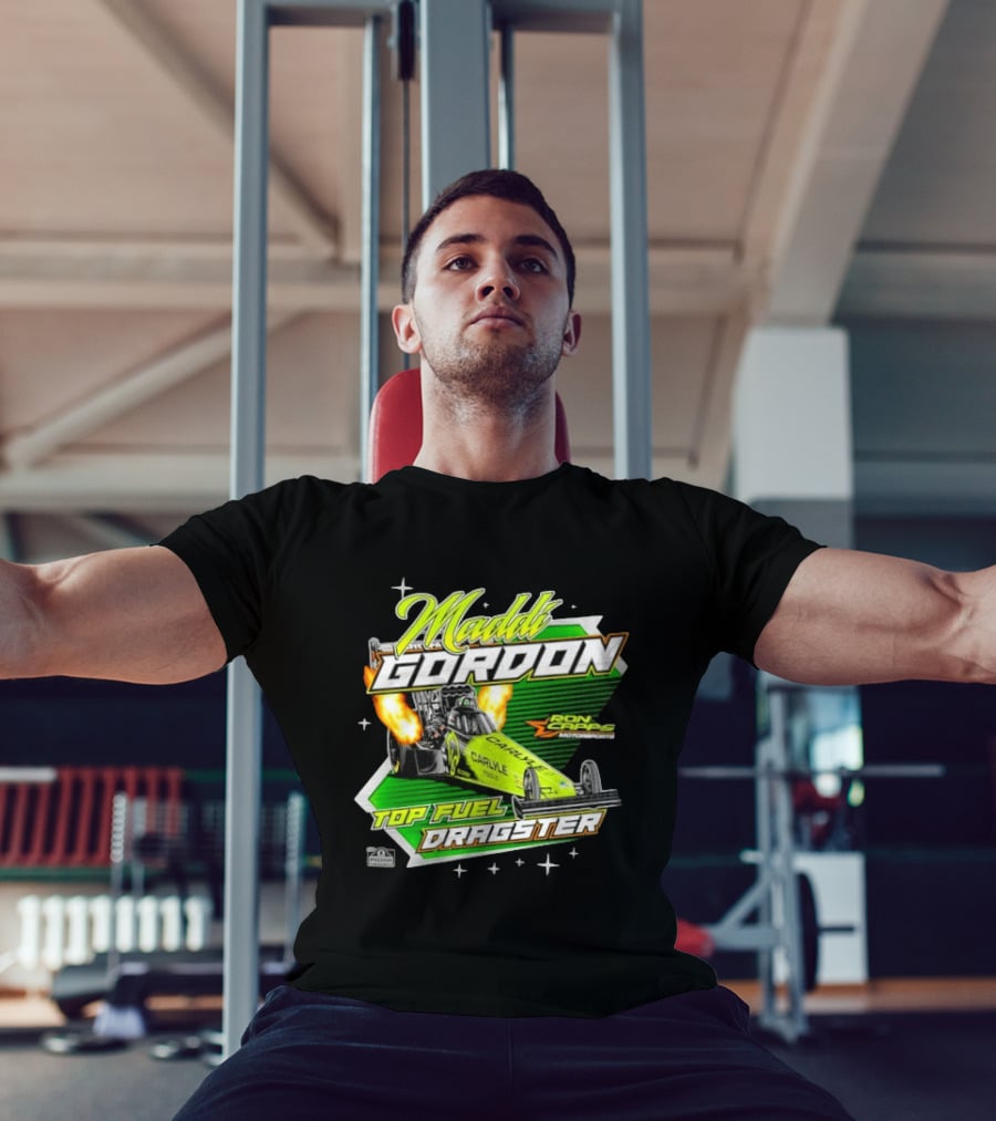 Maddi Gordon Ron Capps Motorsports Carlyle Tools Top Fuel Dragster T-Shirt