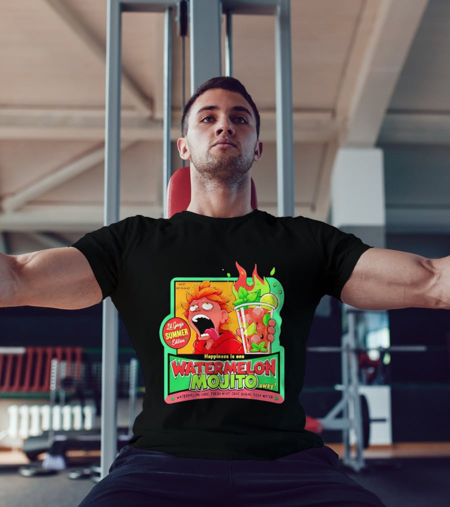 Lil Ganja Summer Edition Happiness Is One Watermelon Mojito Away T-Shirt