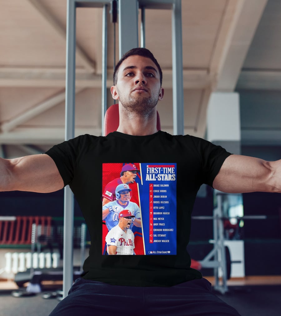 MLB National League First Time All Stars T-Shirt