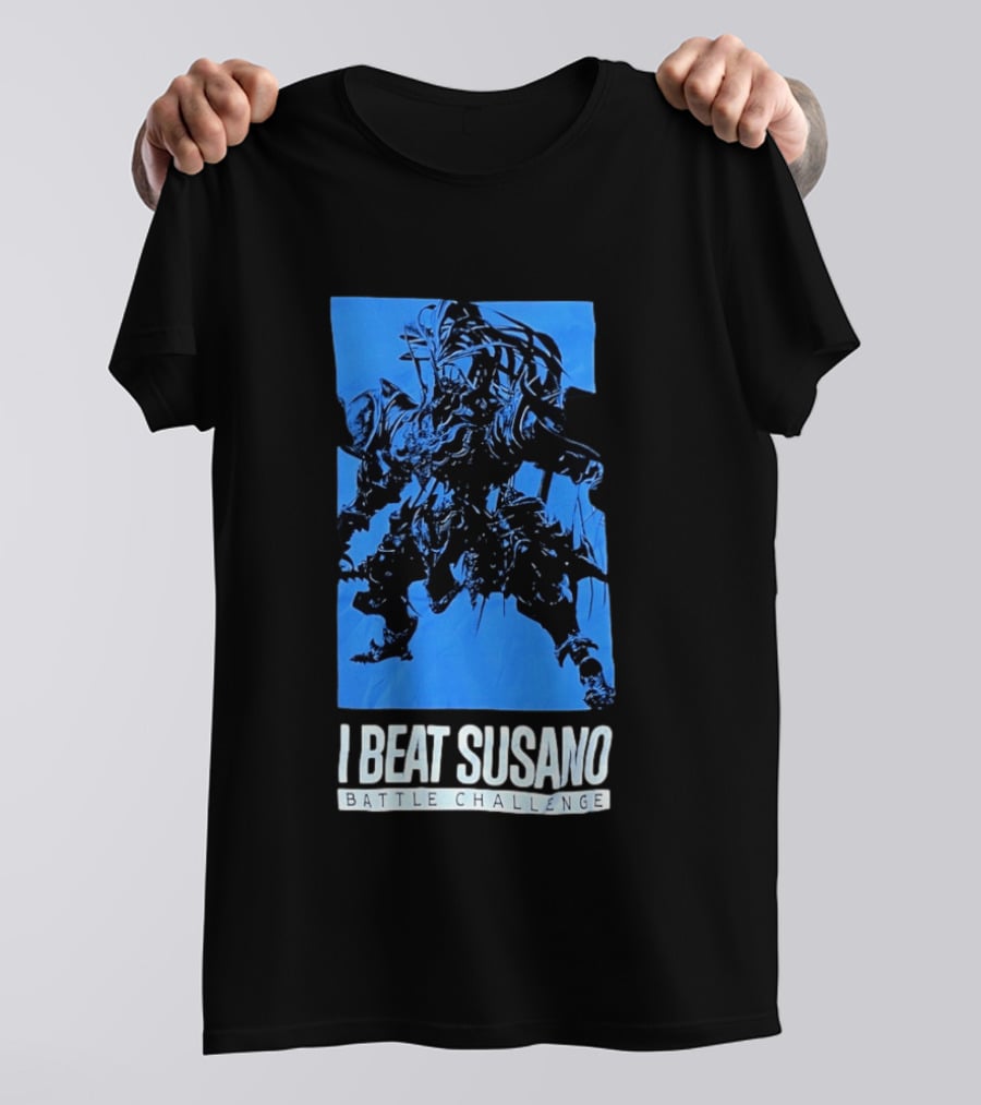I Beat Susano Battle Challenge Final Fantasy XIV Victory T-Shirt
