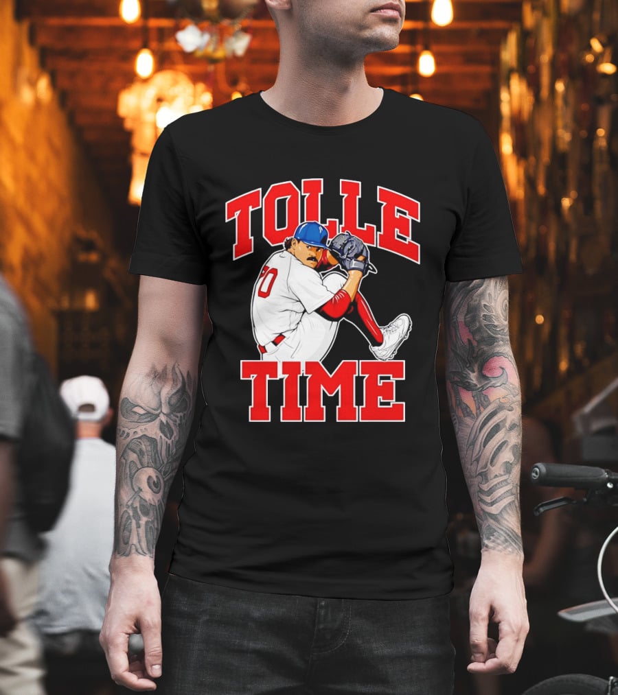 Tolle Time Payton Tolle Boston Red Sox Pitching Baseball T-Shirt