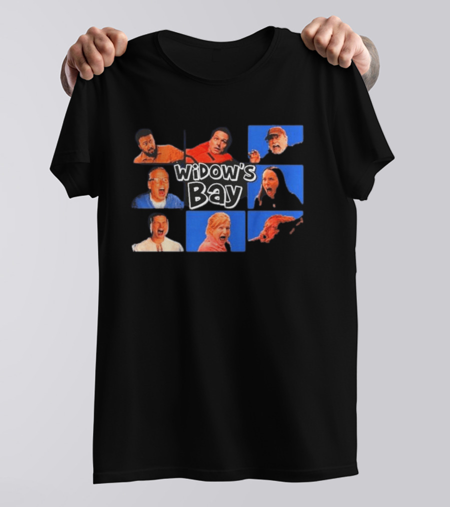 Widow's Bay Collage With Diverse Expressions T-Shirt