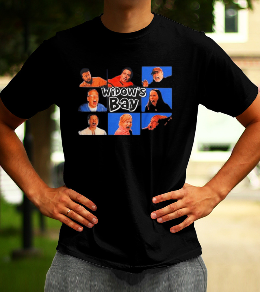 Widow's Bay Collage With Diverse Expressions T-Shirt