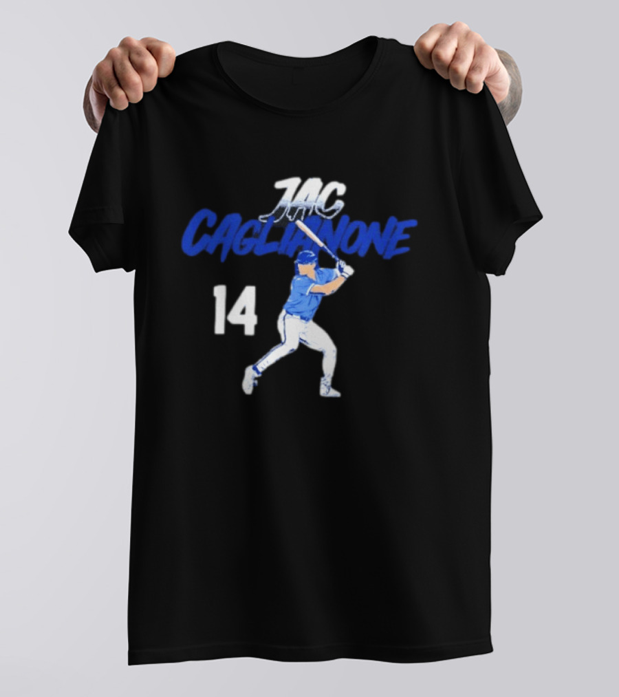 Jac Caglianone 14 Royals Baseball Player T-Shirt