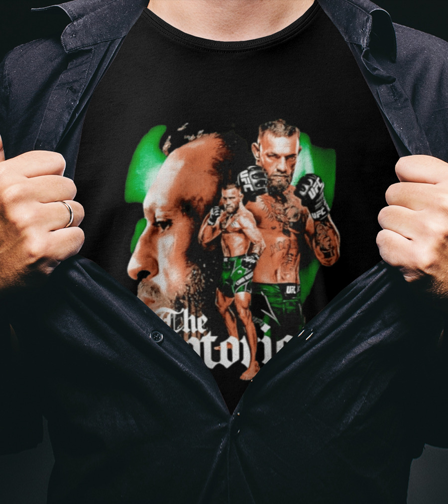 The Notorious Conor McGregor UFC Aura 329 Combat Strength T-Shirt