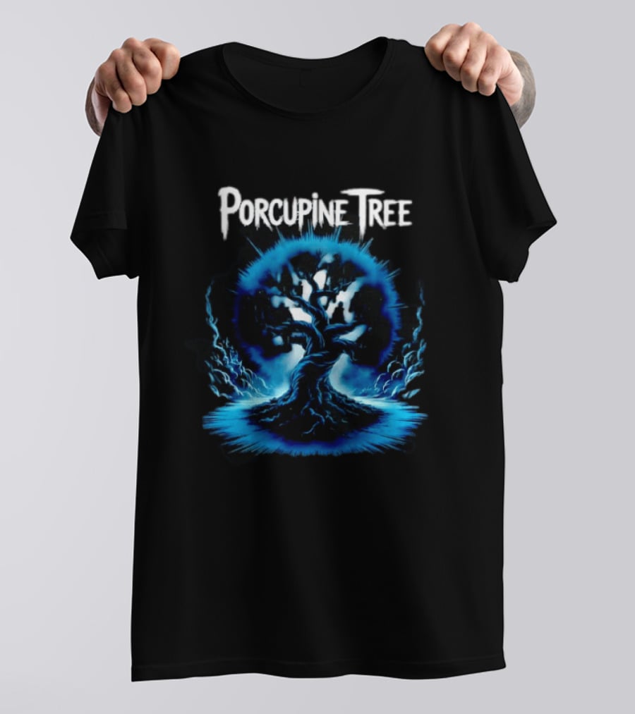 Porcupine Tree Psychedelic Evil Tree T-Shirt