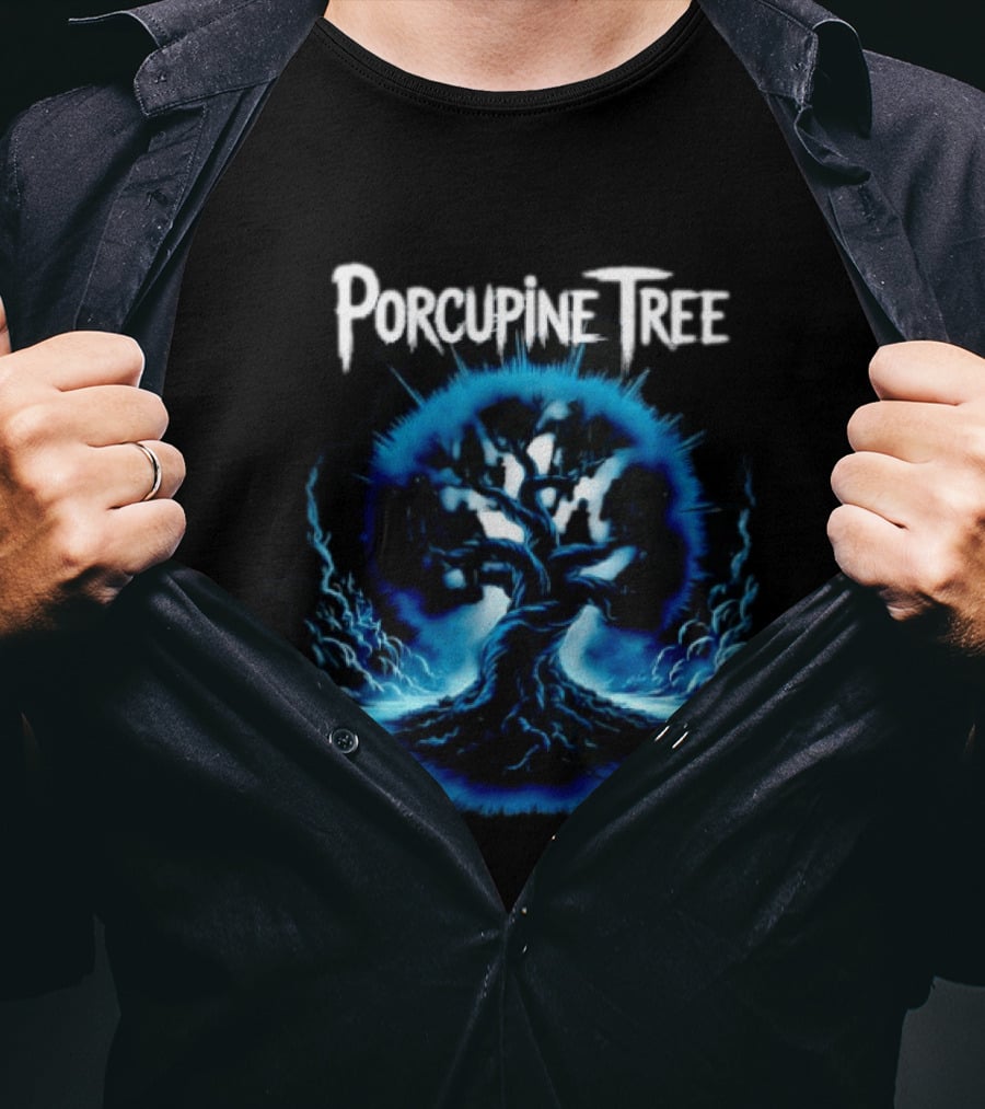 Porcupine Tree Psychedelic Evil Tree T-Shirt