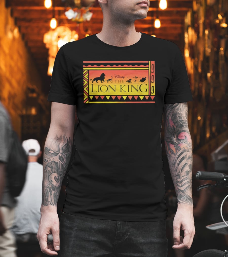 Disney The Lion King Silhouette Scene T-Shirt