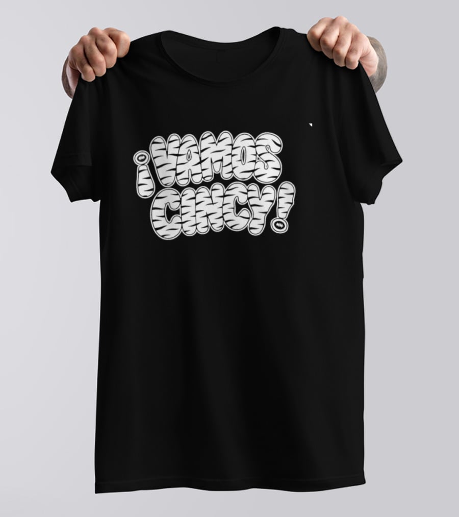 ¡VAMOS Cincy Cincinnati Bengals Football Fan Gear T-Shirt