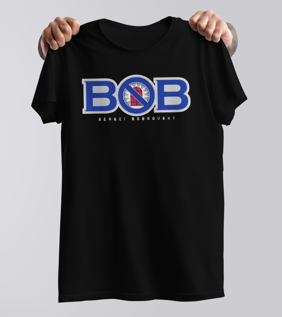 Sergei Bobrovsky BOB Toronto Maple Leafs Hockey Goalie Net T-Shirt