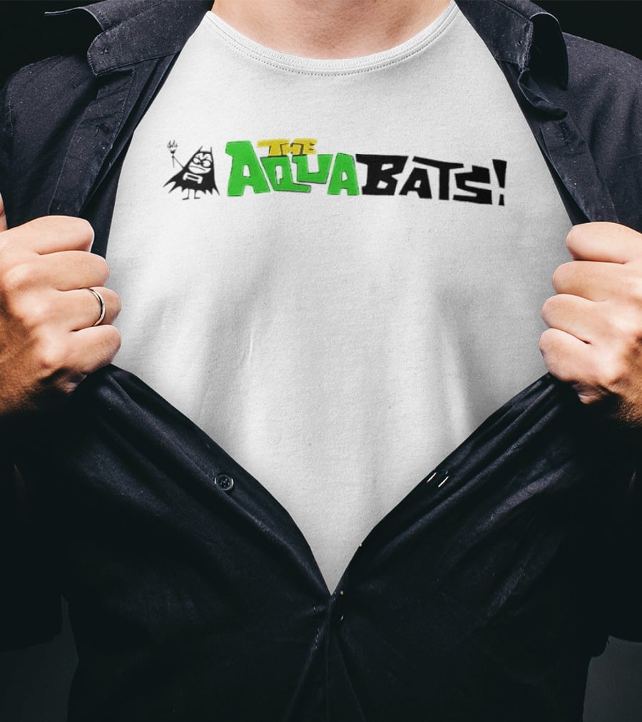 The Aquabats Ska Punk Music Retro Comic T-Shirt