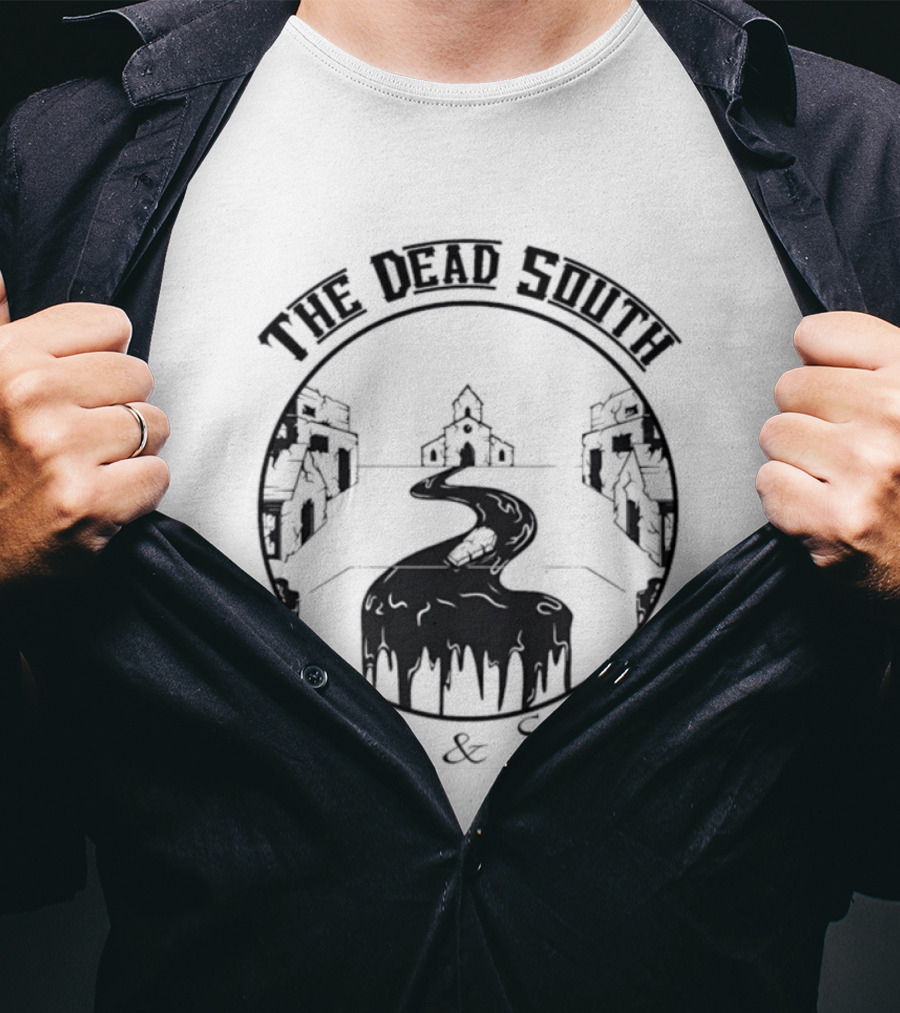 The Dead South Chains And Stakes Church Road Gothic T-Shirt