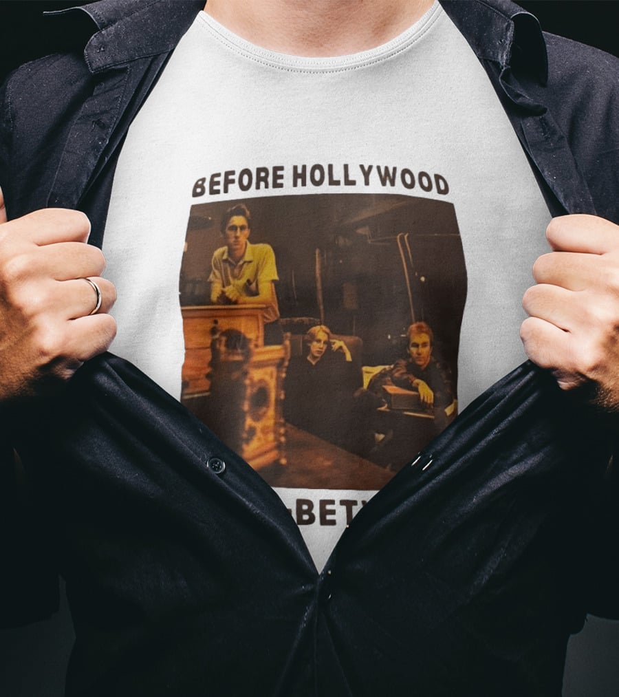 Before Hollywood The Go Betweens Indie Rock Band Image T-Shirt