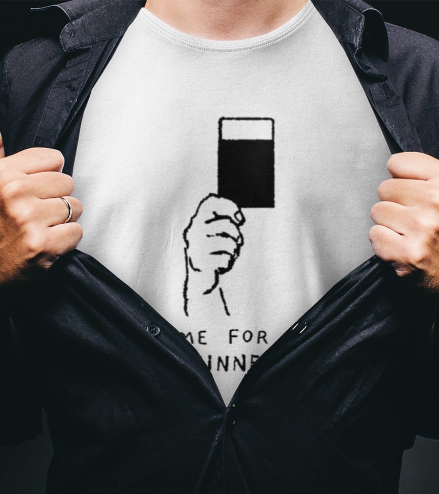 Time For A Guinness Beer Stout Irish Pub Cheers Hand Holding Pint T-Shirt