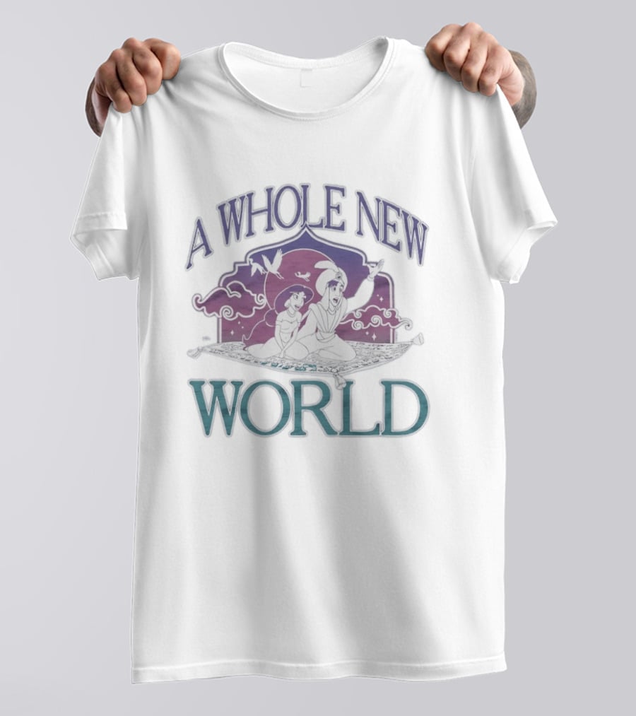 A Whole New World Aladdin Flying Carpet Adventure T-Shirt