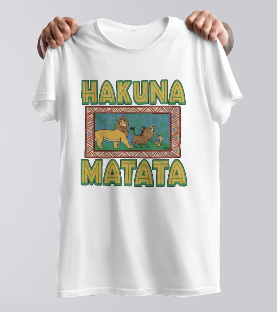 The Lion King Hakuna Matata Simba Timon Pumbaa Disney T-Shirt