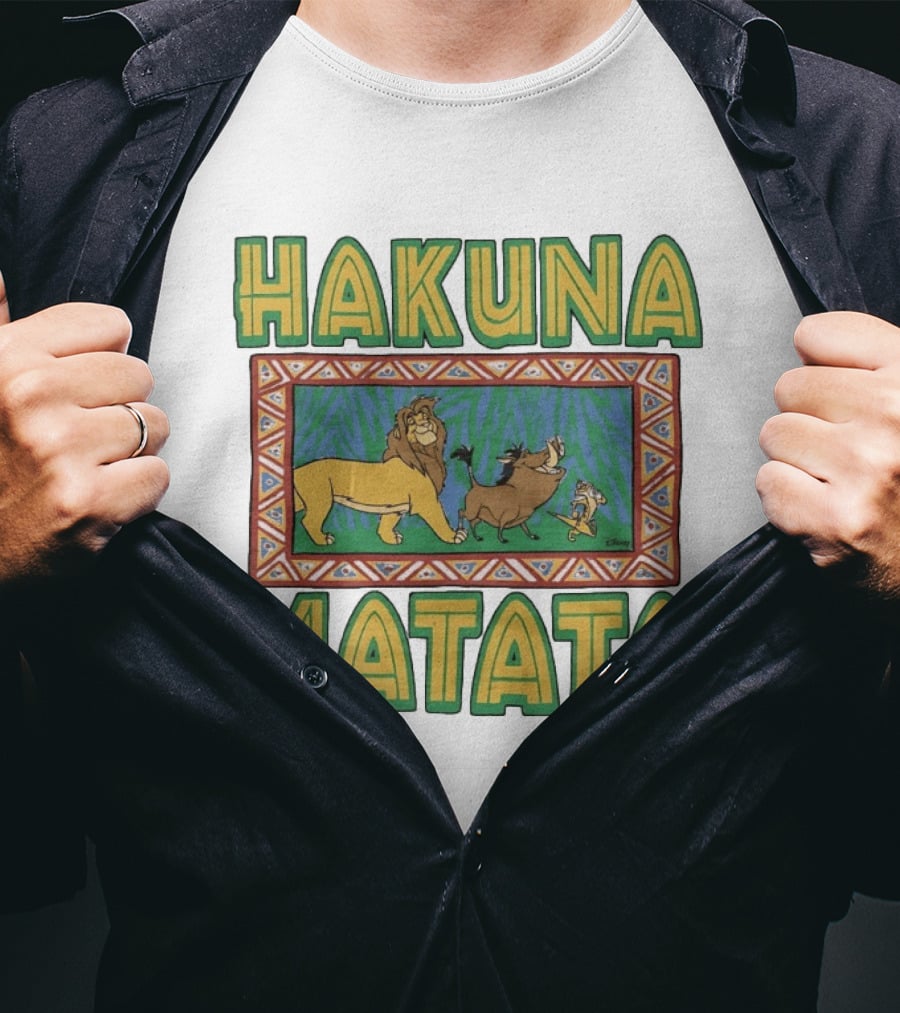 The Lion King Hakuna Matata Simba Timon Pumbaa Disney T-Shirt