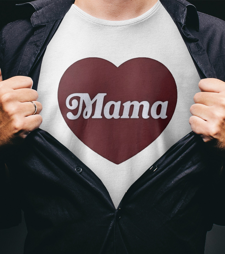 Mama Heart Mother Love Mom T-Shirt