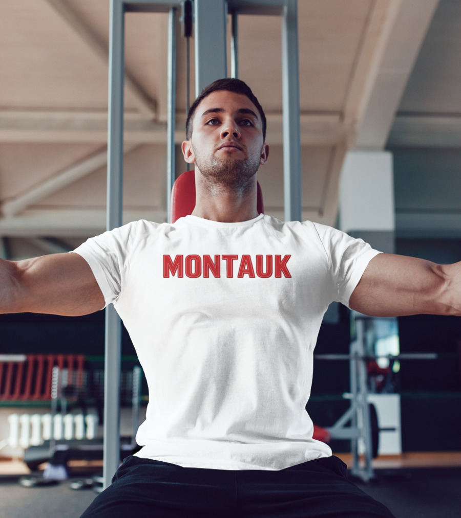 Montauk New York Long Island Coastal Beach T-Shirt
