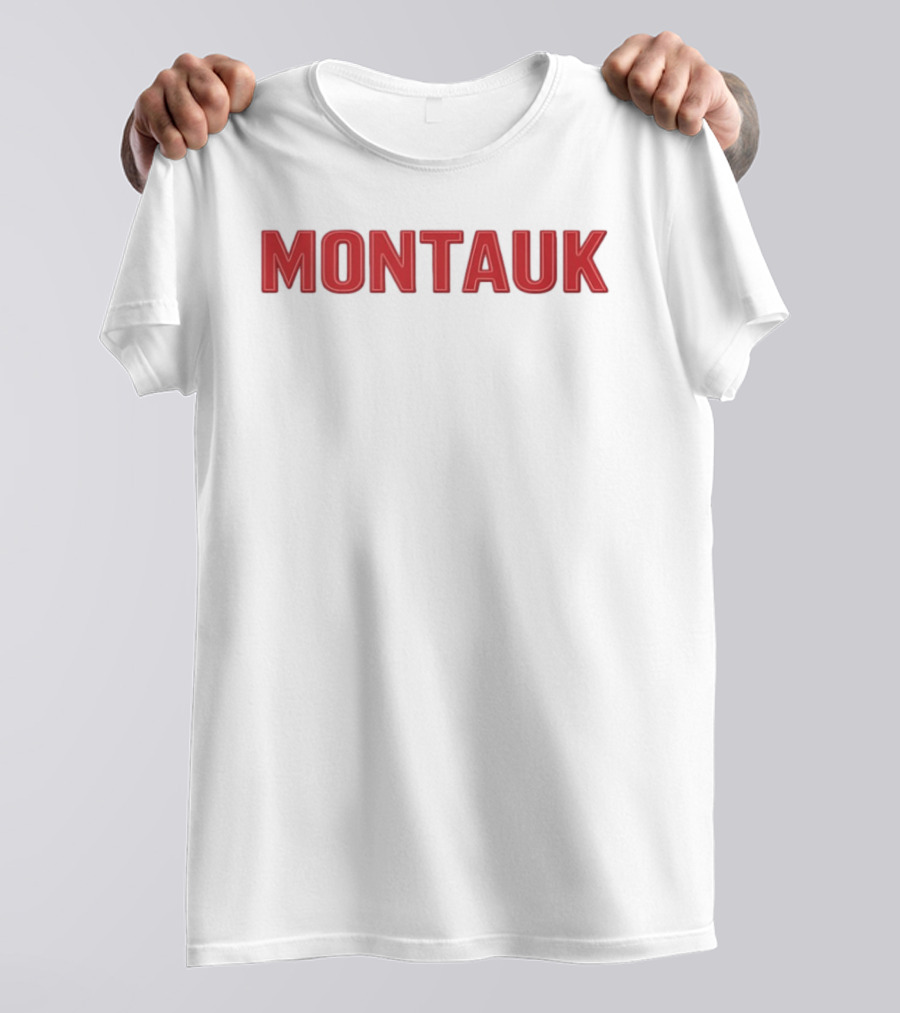 Montauk New York Long Island Coastal Beach T-Shirt